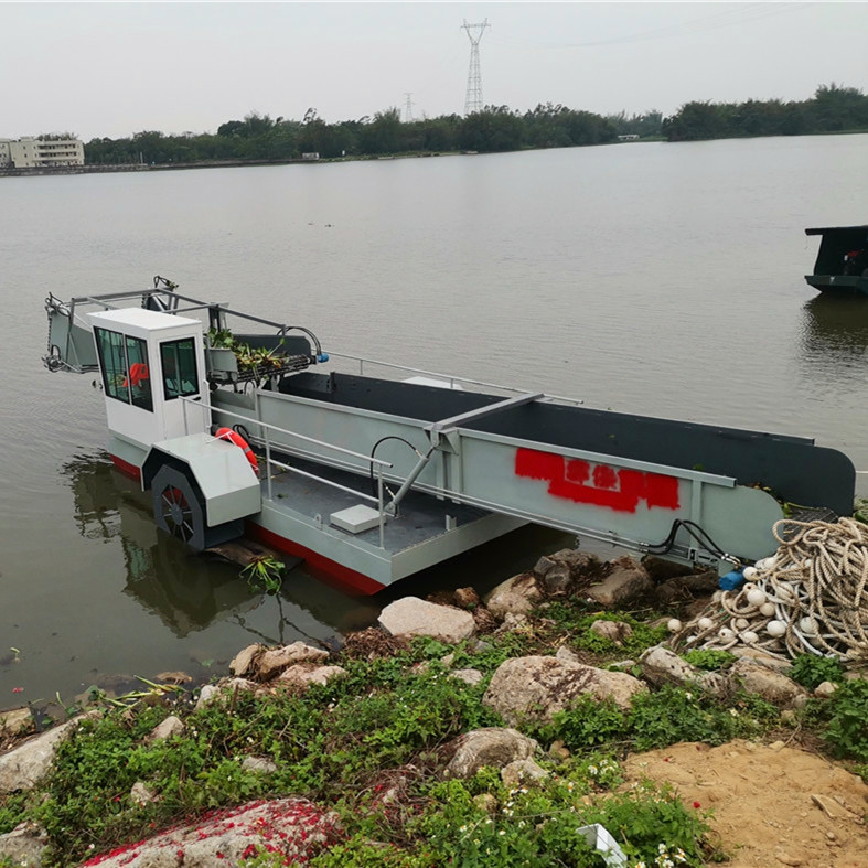 水葫蘆收割機(jī)械船